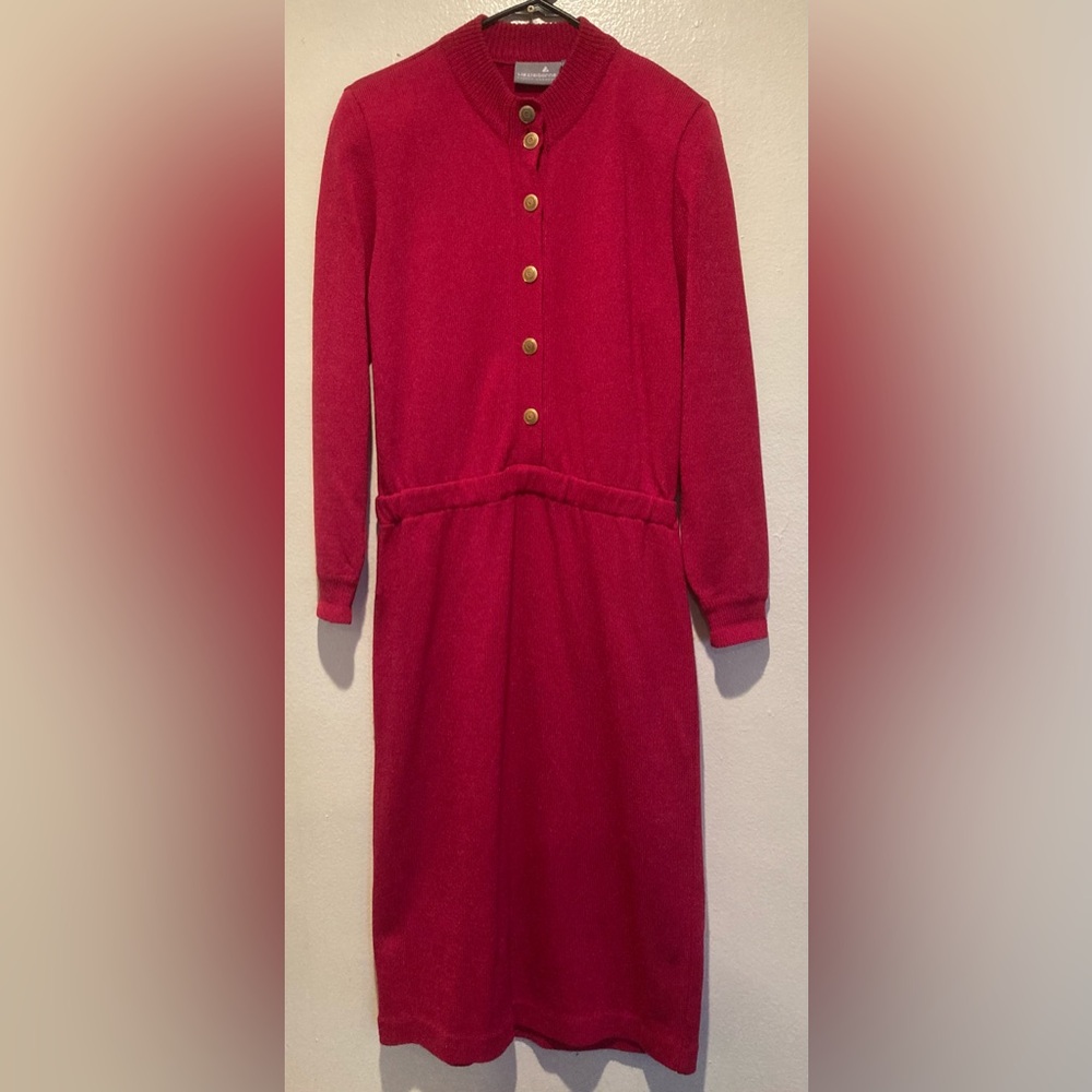 Vintage Liz Claiborne Petite Shoulder Paded Dress
